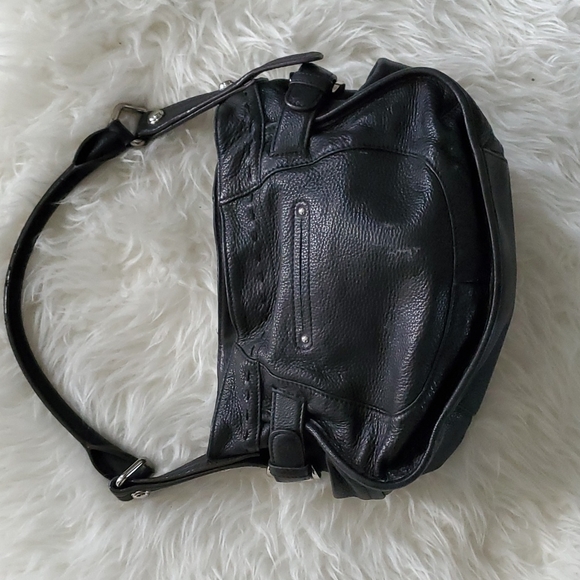 B. Makowsky black leather purse - Picture 2 of 10